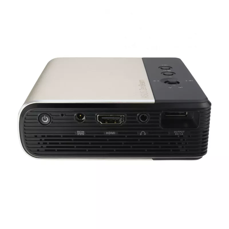 ASUS ZenBeam E2 standartinio projekcijos projektorius 300 ANSI liumenų DLP WVGA (854x480) Juoda, Auksinė