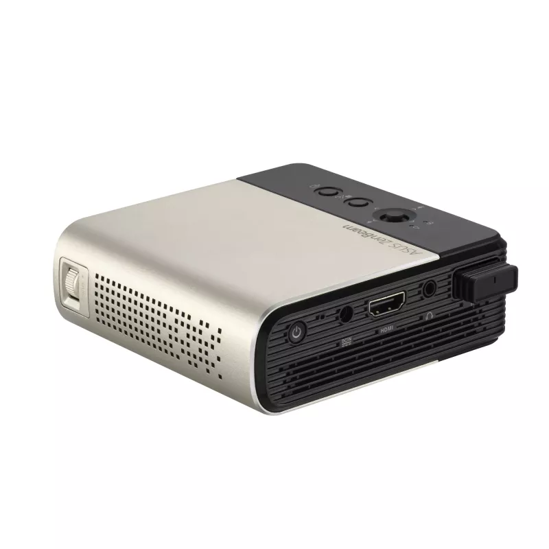 ASUS ZenBeam E2 standartinio projekcijos projektorius 300 ANSI liumenų DLP WVGA (854x480) Juoda, Auksinė