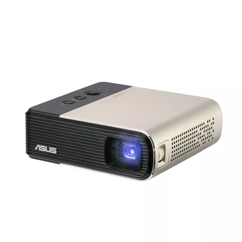 ASUS ZenBeam E2 standartinio projekcijos projektorius 300 ANSI liumenų DLP WVGA (854x480) Juoda, Auksinė