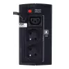 Uninterruptible Power Supply EVER DUO 550 PL AVR USB 550VA, 0,55 kVA / 330 W, Line-Interactive, 3×C13 lizdai, 12V 5Ah baterija