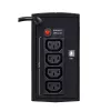 Uninterruptible Power Supply EVER DUO 550 PL AVR USB 550VA, 0,55 kVA / 330 W, Line-Interactive, 3×C13 lizdai, 12V 5Ah baterija