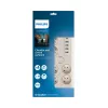 Philips SPN7060WA/60 apsauginis šakotuvas, baltas, 6 AC lizdai, 2 m
