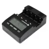 Baterijų įkroviklis everActive NC-3000 — universalus AA/AAA/C/D (4 celių) įkroviklis, juodas, 100–240 V