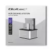 Docking stotelė QOLTEC 5316, skirta 2x 2,5/3,5 colio HDD/SSD, SATA, USB 3.0 (5 Gb/s), aliuminio korpusas