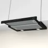 Gorenje TH62E4BG pusiau įmontuojamas (ištraukiamas) juodas 450 m³/h