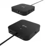 i-tec USB-C HDMI DP dokų stotelė su 100 W galios tiekimu