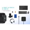 i-tec USB-C HDMI DP dokų stotelė su 100 W galios tiekimu