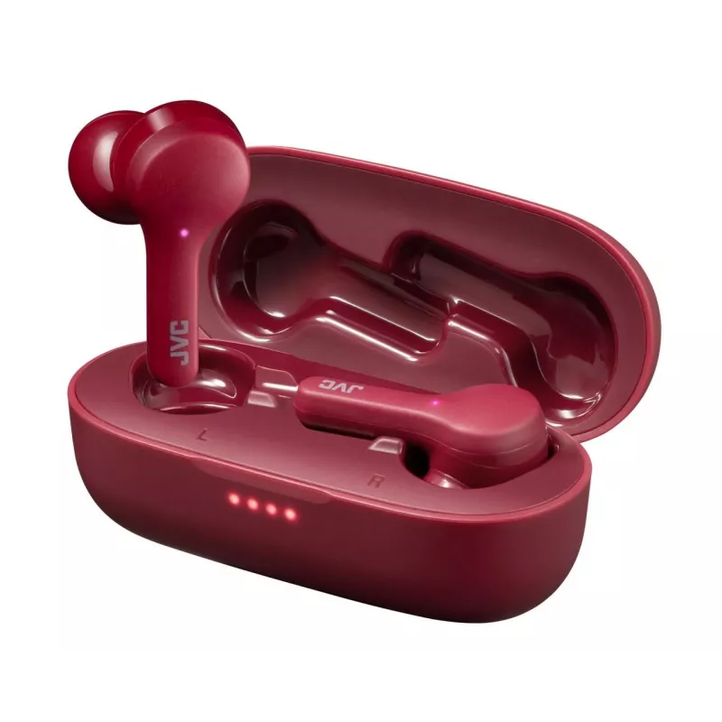JVC HA-A8T-R ausinės True Wireless Stereo (TWS) į ausis įdedamos muzikai Bluetooth raudonos