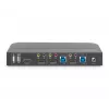 DIGITUS KVM jungiklis, 2x1 DP, DP/HDMI išėjimas, USB 4Kx2K@60Hz