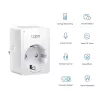 TP-Link Tapo Mini Smart Wi-Fi kištukas su energijos stebėjimu, vidaus, baltas, namams, biurui, būsena, Android, iOS, belaidis