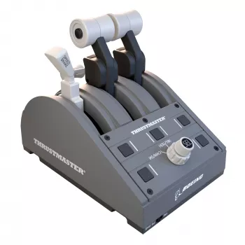 Thrustmaster TCA Quadrant Boeing Edition pilkas USB vairasvirtė PC, Xbox, Xbox One X, Xbox Series S