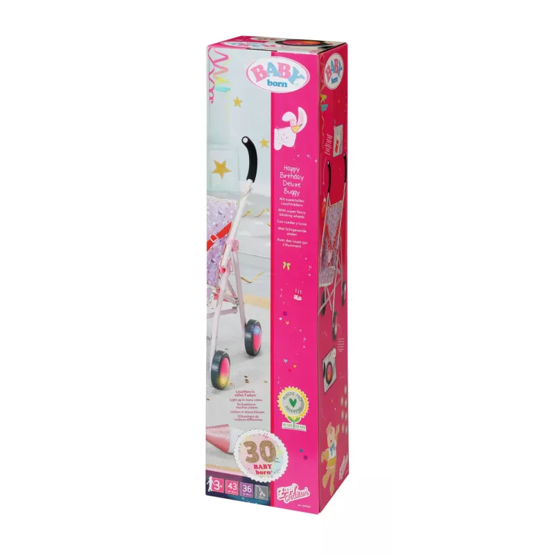 BABY born Happy Birthday Deluxe Buggy lėlės vežimėlis