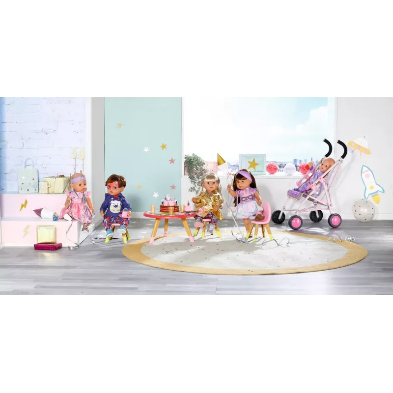 BABY born Happy Birthday Deluxe Buggy lėlės vežimėlis