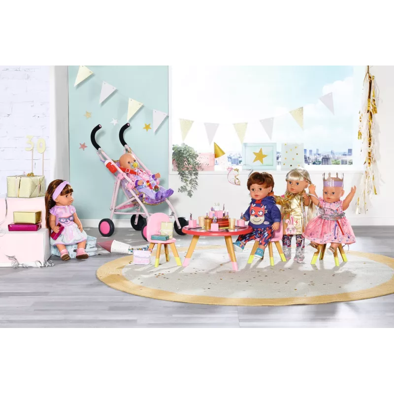 BABY born Happy Birthday Deluxe Buggy lėlės vežimėlis