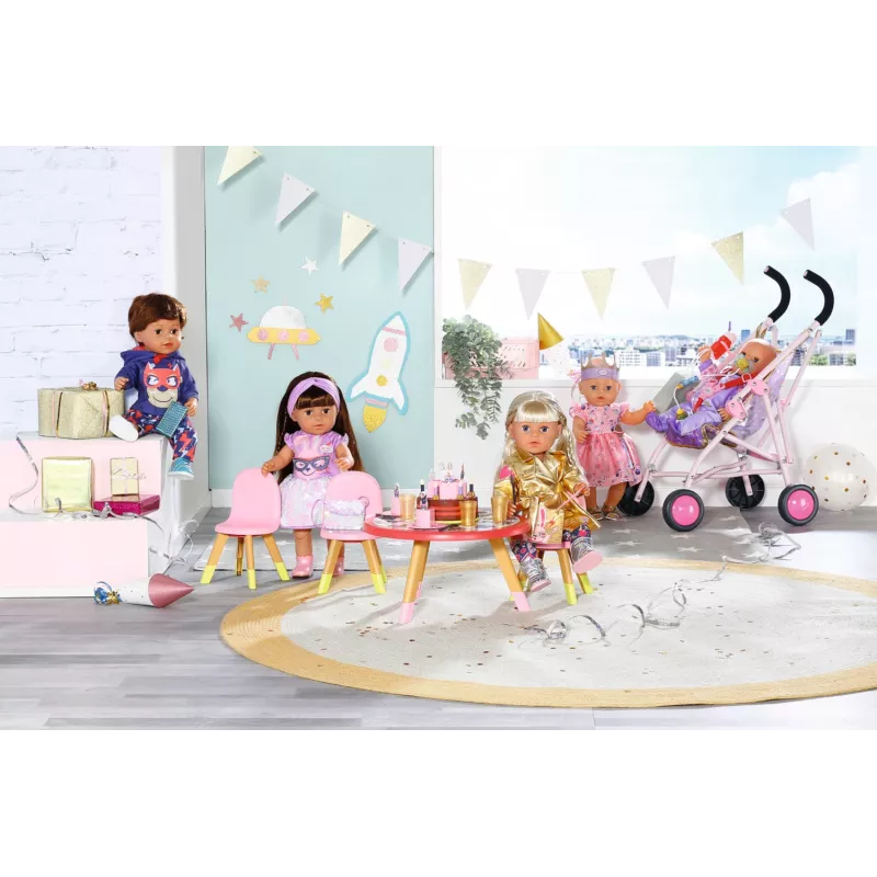 BABY born Happy Birthday Deluxe Buggy lėlės vežimėlis