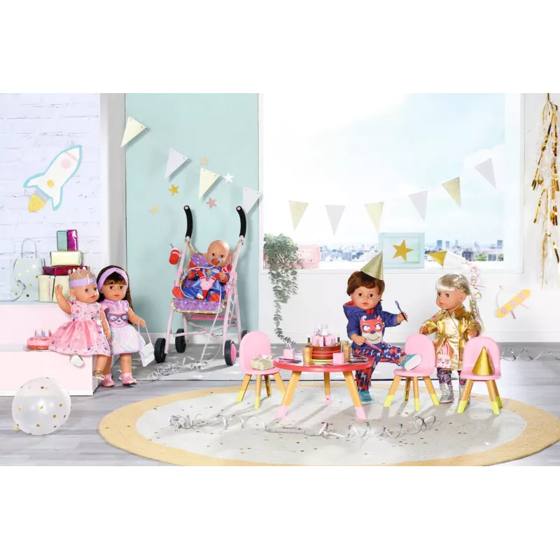 BABY born Happy Birthday Deluxe Buggy lėlės vežimėlis