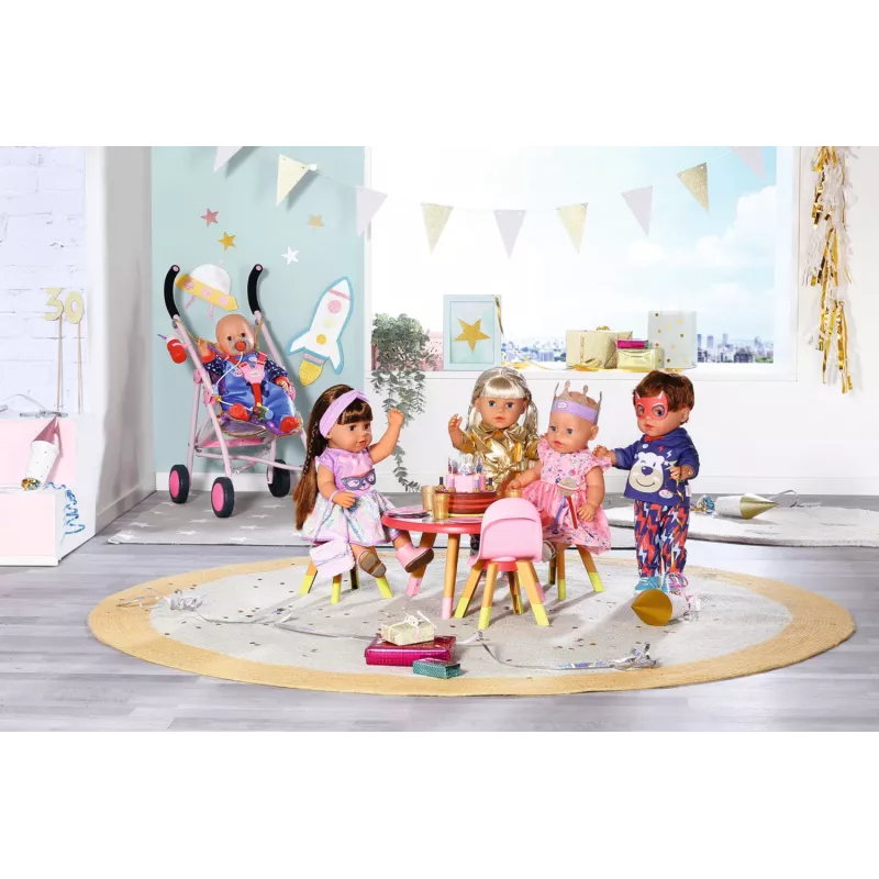 BABY born Happy Birthday Deluxe Buggy lėlės vežimėlis