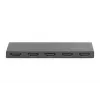 DIGITUS Ultra plonas HDMI skirstytuvas, 1x4, 4K/60Hz HDR, HDCP 2.2, 18 Gbps, maitinamas per Micro USB