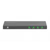 DIGITUS Ultra plonas HDMI skirstytuvas, 1x4, 4K/60Hz HDR, HDCP 2.2, 18 Gbps, maitinamas per Micro USB
