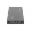DIGITUS Ultra plonas HDMI skirstytuvas, 1x4, 4K/60Hz HDR, HDCP 2.2, 18 Gbps, maitinamas per Micro USB