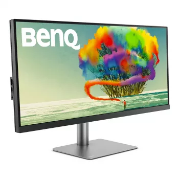 BenQ PD3420Q kompiuterio monitorius 86,4 cm (34 col.) 3440 x 1440 pikselių Quad HD LED pilkas