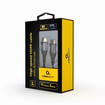 GEMBIRD Didelės spartos HDMI laidas su eternetu – Premium serija, 3,0 m