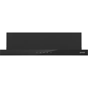 Gorenje TH64E4BG pusiau įmontuojamas (ištraukiamas) juodas 450 m³/h