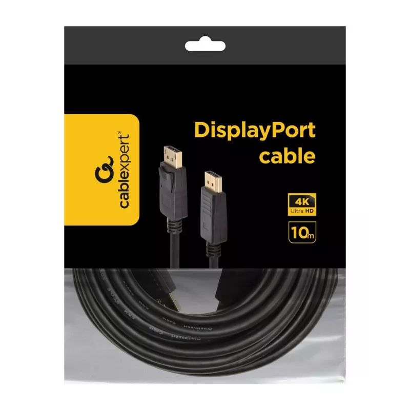 DisplayPort laidas Gembird CC-DP2-10M 10 m juodas