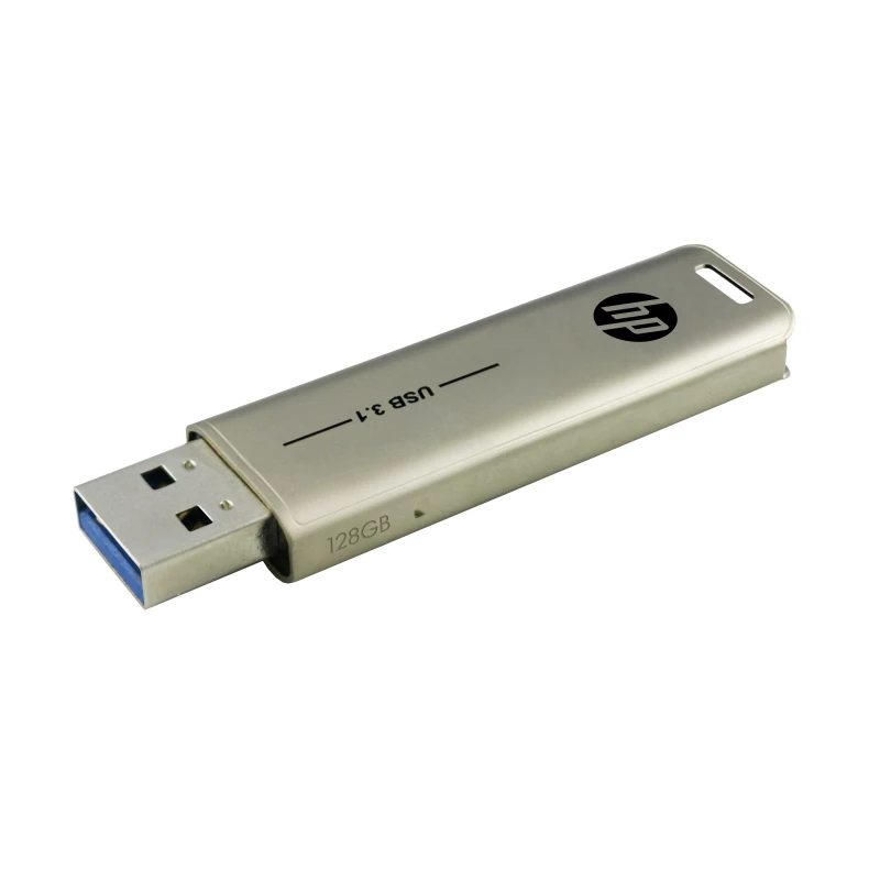 HP x796w USB atmintukas 128 GB USB Type-A 3.2 Gen 1 (3.1 Gen 1) Sidabrinis