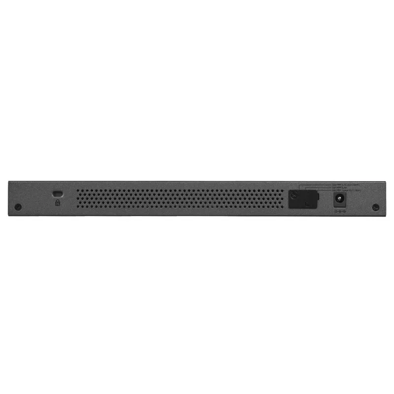 NETGEAR GS116LP nevaldomas Gigabit Ethernet (10/100/1000) maitinimas per Ethernet (PoE) juodas