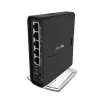 MIKROTIK Hap Ac2 maitinimas per eternetą (PoE) Juoda