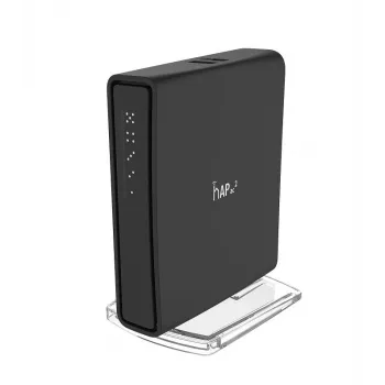 MIKROTIK Hap Ac2 maitinimas per eternetą (PoE) Juoda