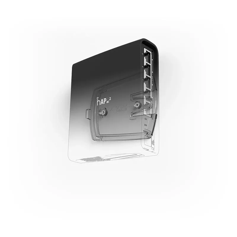 MIKROTIK Hap Ac2 maitinimas per eternetą (PoE) Juoda