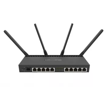 MIKROTIK Wireless Router - Rb4011igs+5hacq2hnd-ingigabit Ethernet Dual-band (2.4 GHz / 5 GHz) Juoda