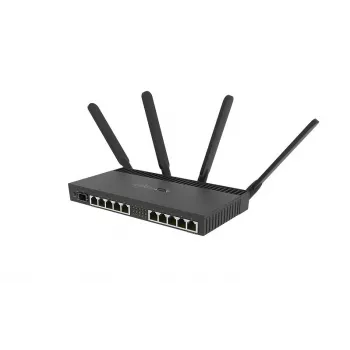 MIKROTIK Wireless Router - Rb4011igs+5hacq2hnd-ingigabit Ethernet Dual-band (2.4 GHz / 5 GHz) Juoda