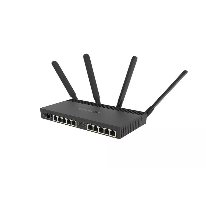 MIKROTIK Wireless Router - Rb4011igs+5hacq2hnd-ingigabit Ethernet Dual-band (2.4 GHz / 5 GHz) Juoda