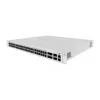 Valdomas L3 jungiklis MikroTik CRS354-48P-4S+2Q+RM — 48× Gigabit RJ-45, 4× SFP+, 2× QSFP+, 48 PoE prievadai