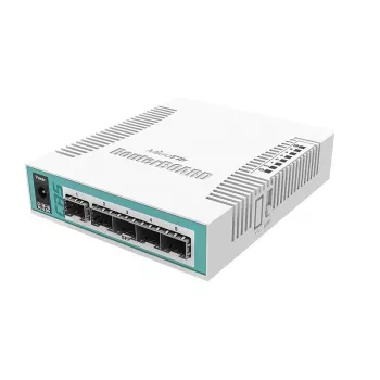 <div><div><p>„MikroTik CRS106-1C-5S“ yra kompaktiškas debesų maršruto parinktuvo komutatorius, skirtas staliniam naudojimui, sukurtas mažoms ir vidutinėms tinklo diegimo aplinkoms. Jis turi vieną gigabitinį Ethernet / SFP kombinuotąjį prievadą ir penkis 1,25 Gb/s SFP lizdus. Įrenginys maitinamas 400 MHz procesoriumi su 128 MB RAM, veikia su „RouterOS“ (5 lygio licencija) ir palaiko 11–30 V…