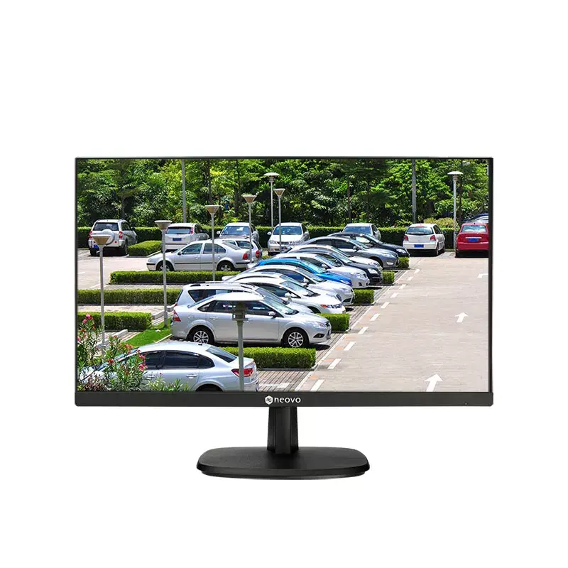 CCTV monitorius AG Neovo SC-2402 24 colių VA TFT 1920x1080, 250 cd/m², 5 ms, VESA 100x100, BNC/HDMI/VGA, garsiakalbiai