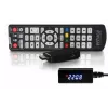 DVB-T/DVB-T2 imtuvas WIWA H.265 MINI — H.265 HD skaitmeninis antžeminis tiuneris, Full HD, HDMI, USB, 5V/1.5A