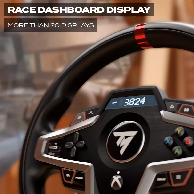 Thrustmaster T248 Juoda USB vairas + pedalai Analoginis / skaitmeninis PC, PlayStation 4, PlayStation 5