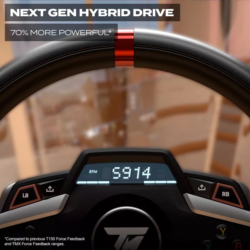 Thrustmaster T248 Juoda USB vairas + pedalai Analoginis / skaitmeninis PC, PlayStation 4, PlayStation 5