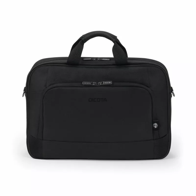 DICOTA Eco Top Traveller Base - 15-17,3 inch nešiojamojo kompiuterio dėklas - juodas / 300d perdirbtas PET poliesteris