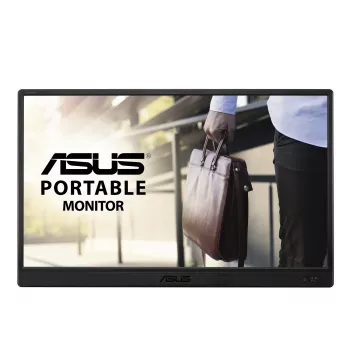 ASUS ZenScreen MB165B kompiuterio monitorius 39,6 cm (15,6 colio) 1366 x 768 pikselių WXGA LCD juodas