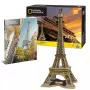 3D dėlionė CubicFun Eiffel Tower 80 vnt. pastatai 306-DS0998
