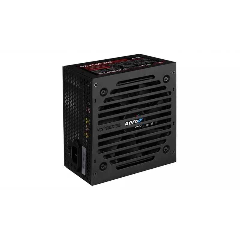 Aerocool VX PLUS 800 maitinimo blokas 800 W 20+4 kontaktų ATX ATX juodas