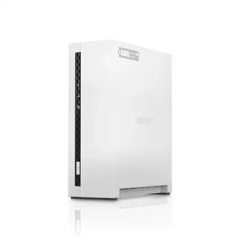 QNAP TS-133 NAS/saugojimo serveris Bokštas Cortex-A55 2 GB DDR4 0 TB QNAP Turbo System Baltas
