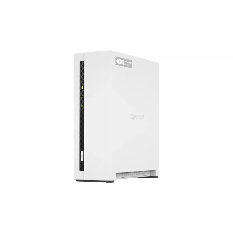 QNAP TS-133 NAS/saugojimo serveris Bokštas Cortex-A55 2 GB DDR4 0 TB QNAP Turbo System Baltas
