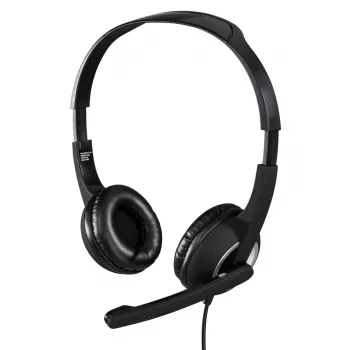 Hama Essential HS 300 laisvų rankų įranga, laidinė, galvos juosta, skambučiai / muzika, pilka