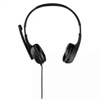 Hama Essential HS 300 laisvų rankų įranga, laidinė, galvos juosta, skambučiai / muzika, pilka